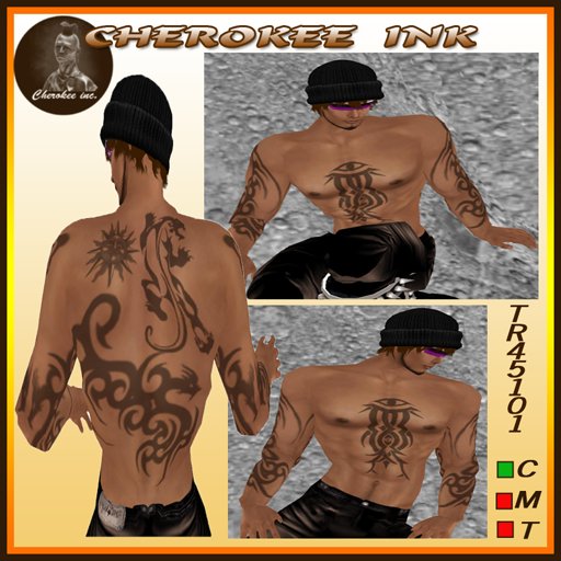 UPPER BODY TATTOO TR-45101