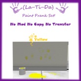 (La-Ti-Da) Paint Prank Set YELLOW