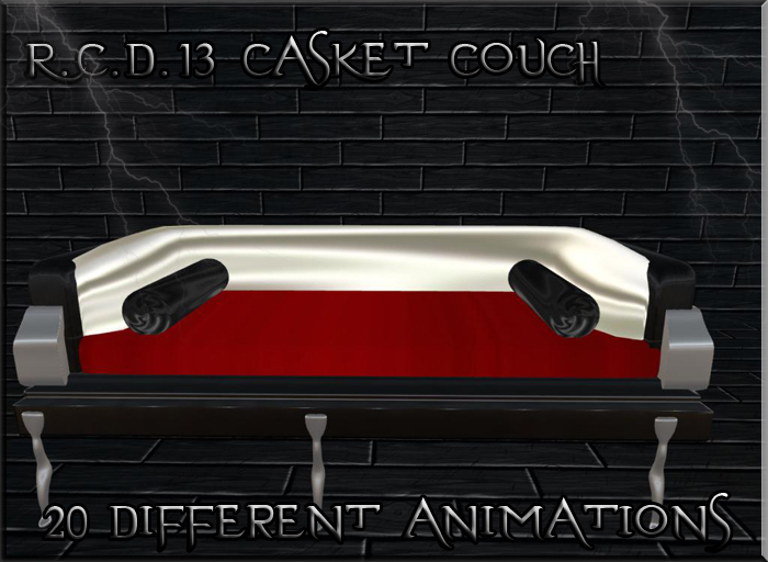 R.C.D.13 Casket Couch (Boxed)