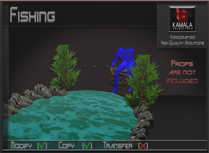 Chores Garden *Fishing* Copyable Poseball