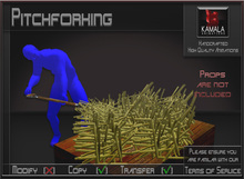 Chores Garden *Pitchforking* Animations for Builders