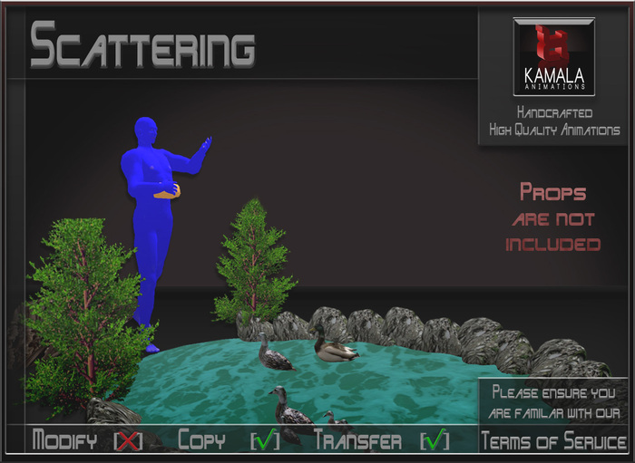 Chores Garden *Scattering* Animations for Builders