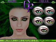 Beautiful Freak - Girl Poison Eyeliner - cyan/chartreuse/forest/green/teal
