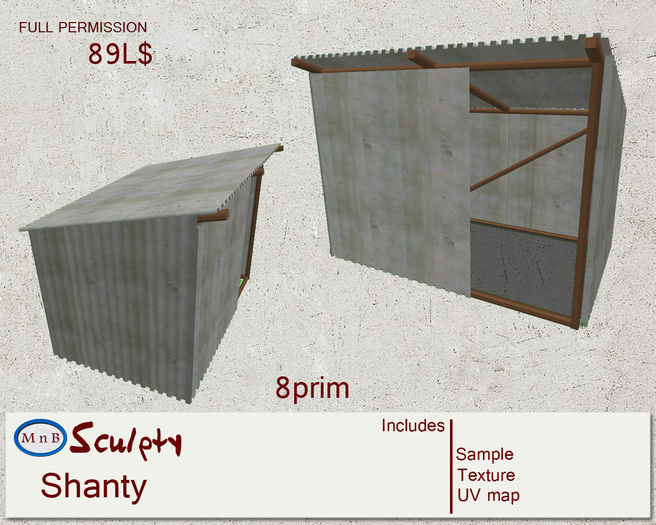 *~M` n B~* Shanty (box)