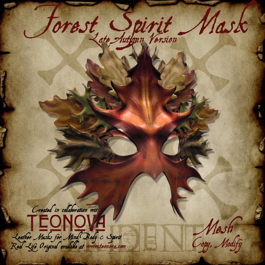 Trident Forest Spirit Mask [L.Autumn],[Box]
