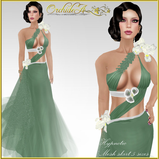 ** Orchidea**  hypnotic amande mesh
