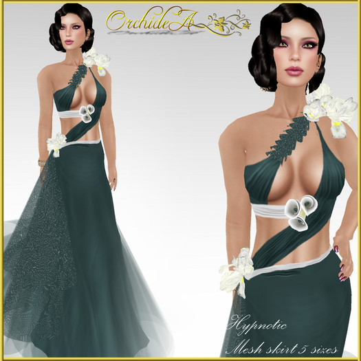 ** Orchidea**  hypnotic bronze mesh