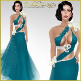 ** Orchidea**  hypnotic turquoise mesh