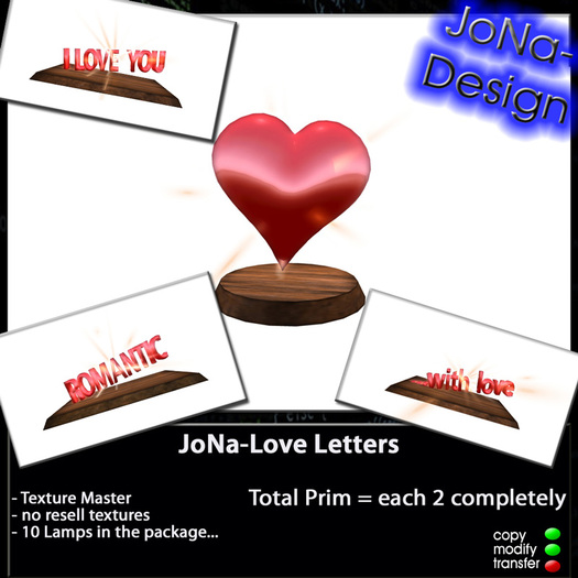 PDJ-JoNa- Love Letters