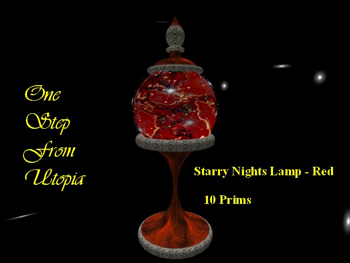 Starry Night Lamp -Red
