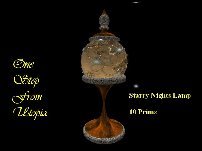 Starry Night Lamp - Gold