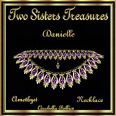 TST - DANIELLE AMETHYST NECKLACE YG