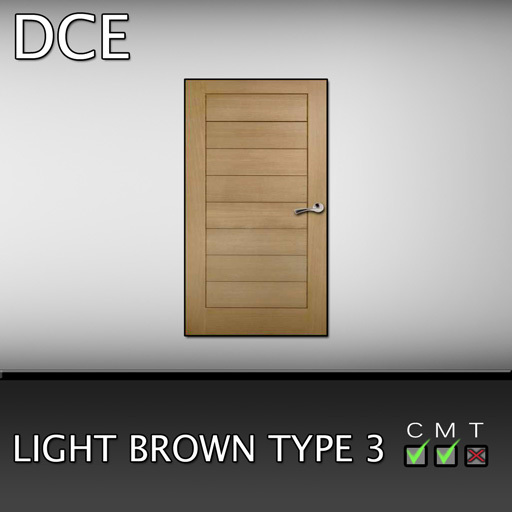 DCE Light Brown Door Type 3
