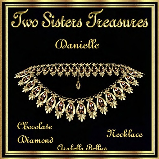 TST - DANIELLE CHOCOLATE DIAMOND NECKLACE YG