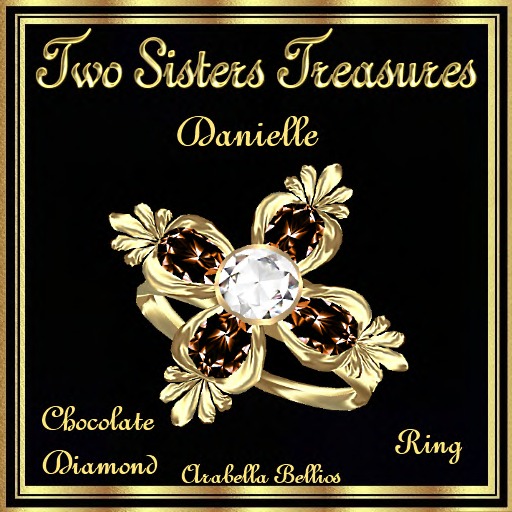 TST - DANIELLE CHOCOLATE DIAMOND RING YG