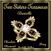 TST - DANIELLE CHOCOLATE DIAMOND RING YG