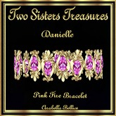 TST - DANIELLE PINK FIRE DIAMOND BRACELET YG