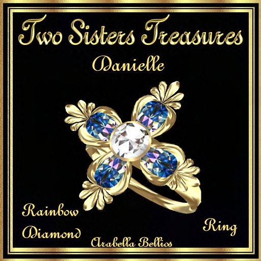 TST - DANIELLE RAINBOW DIAMOND RING YG
