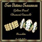 TST - DIAMOND EMERALD GOLD PEARL BRACELETS YG