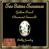 TST - DIAMOND EMERALD GOLD PEARL BELLY JEWELRY YG