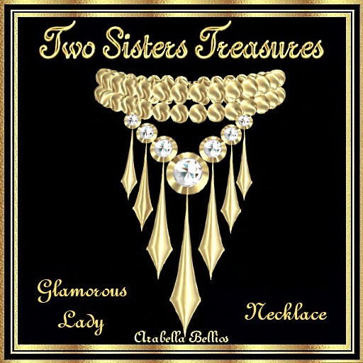 TST - GLAMOROUS LADY DIAMOND NECKLACE YG