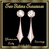 TST - GLAMOROUS LADY DIAMOND EARRINGS ROSE GOLD