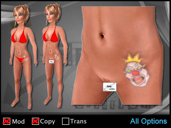 ZAW - Tattoo Bad Clown Z1