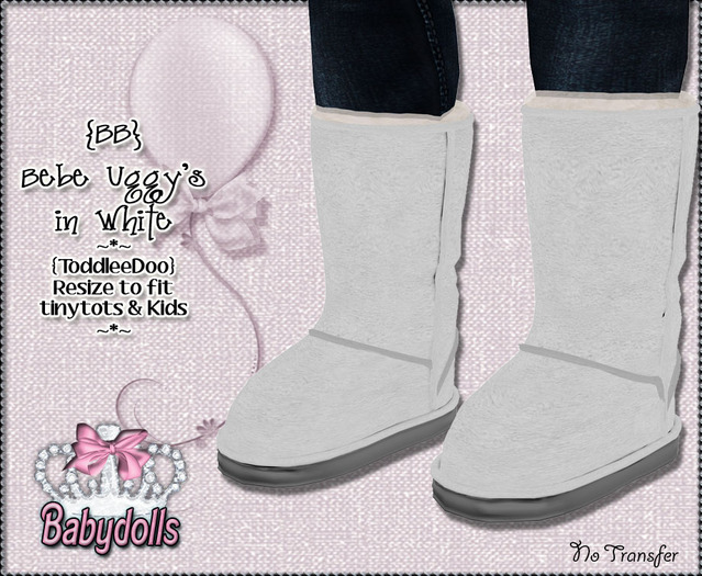 {BB} Bebe Uggy's in pink