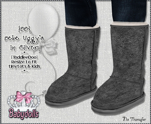 {BB} Bebe Uggy's in pink