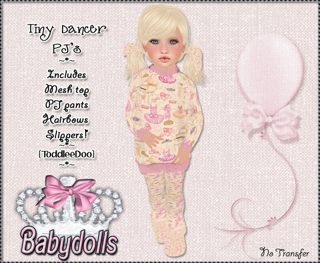 {BB} Tiny Dancer Pajama - Toddleedoo pajama