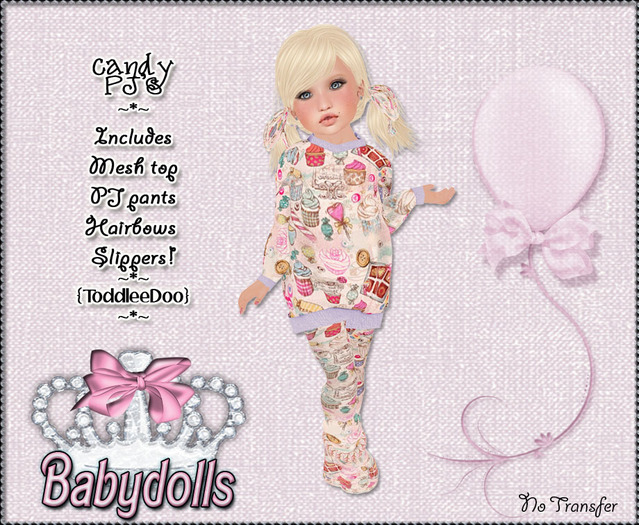 {BB} Candy Pajama - Toddleedoo pajama