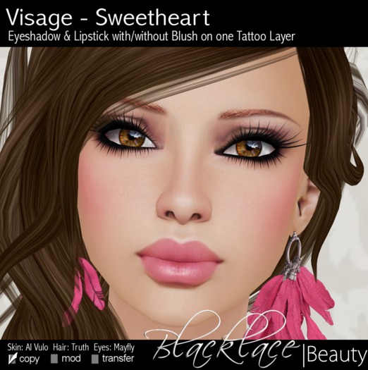 ~Blacklace Beauty~ Visage Sweetheart