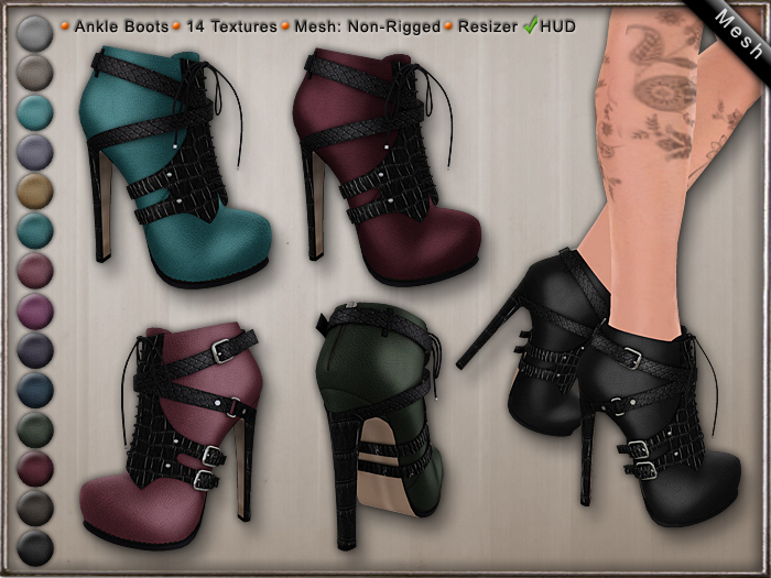 DN Mesh: Page - Shoes w HUD