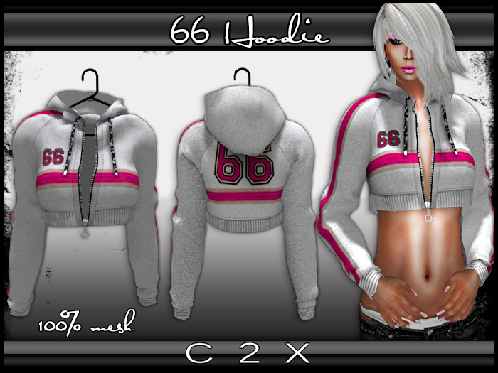 ~C2X~ 66 Hoodie [MESH]