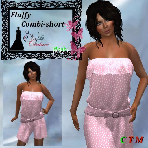 Fluffy Rose a Pois