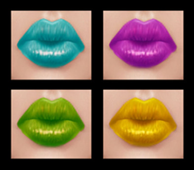 Second Life Marketplace - [Beautifully Grotesque] Plump Lips Neon