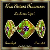 TST - LARKSPUR OPAL AMETHYST BRACELET YG