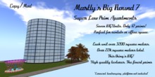 Mostly's Big Round 7  Low Prim Apartment Building