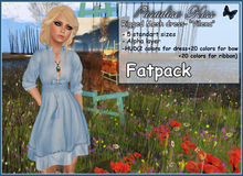 {Paradise Kiss} Vilena dress-fatpack (Rigged mesh)