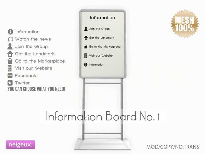 :neigeux: Information Board No.1