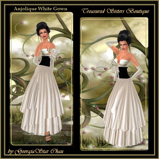 GSC Anjolique White Gown