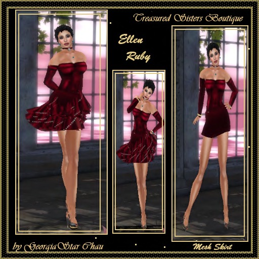 GSC Ellen Ruby Dress