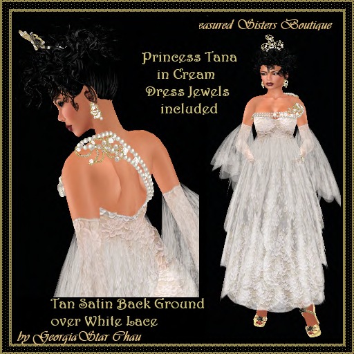 GSC Princess Tana Cream Gown