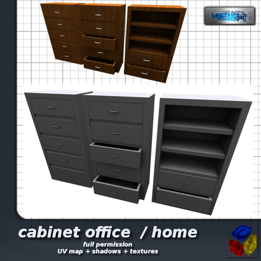 -LEO- CABINET MESH 3 version - full permission - PROMO