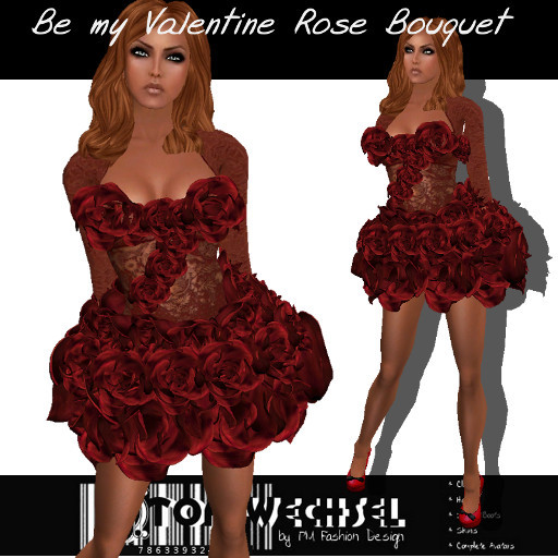 [Stoffwechsel] *Be my Valentine* Rose Bouquet