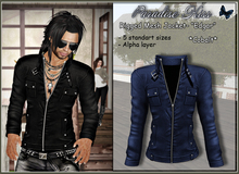 {Paradise Kiss} Edgar Jacket-Cobalt