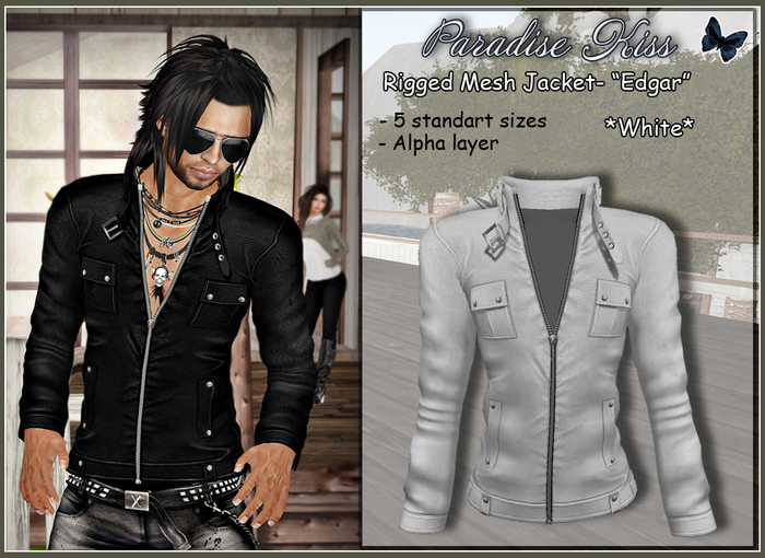 {Paradise Kiss} Edgar Jacket-White