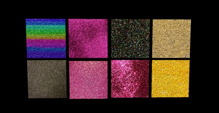 Fat Pack 8 high detail glitter / sparkles textures full perms