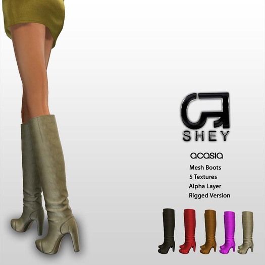 SHEY - Acasia Mesh Boots