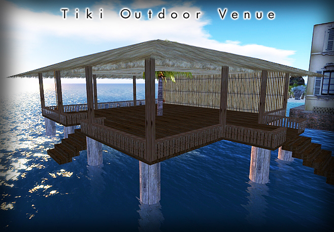NOW REDUCED 50% OFF! Tropical Tiki Bamboo Outdoor Club Venue Bar